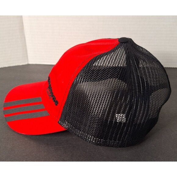 Firestone Racing Mesh Snapback Hat Cap Red/Black Embroidered - Picture 3 of 8